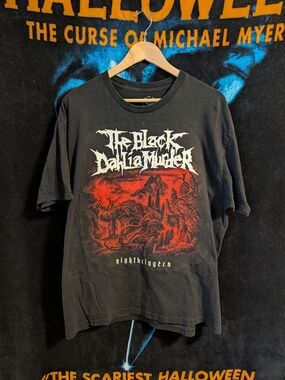 Custom Sewn "The Black Dahlia Murder" Shirt - Black Death Metal Band T-Shirt